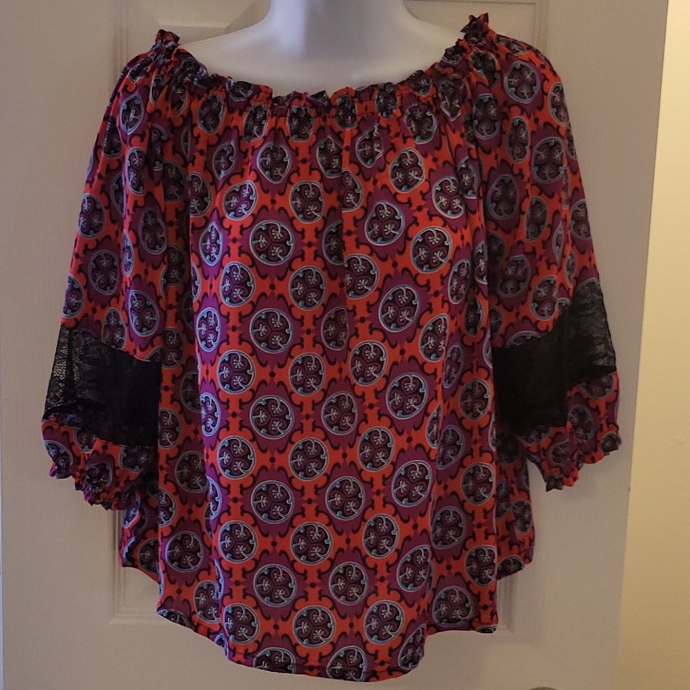 NWT  Zuleyka pattern blouse